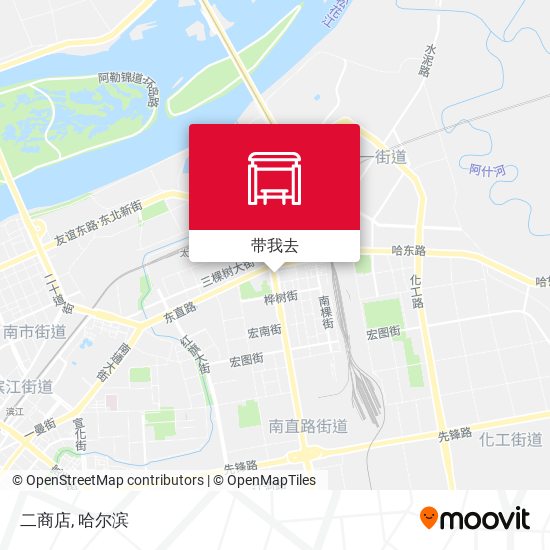二商店地图
