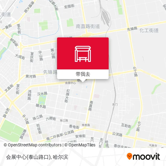 会展中心(泰山路口)地图