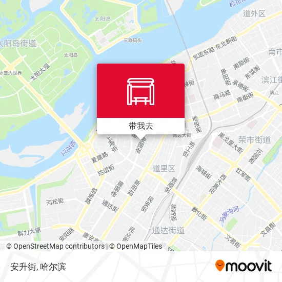 安升街地图