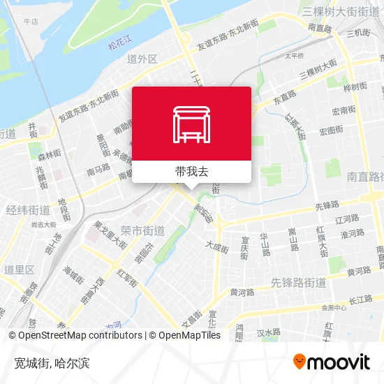 宽城街地图