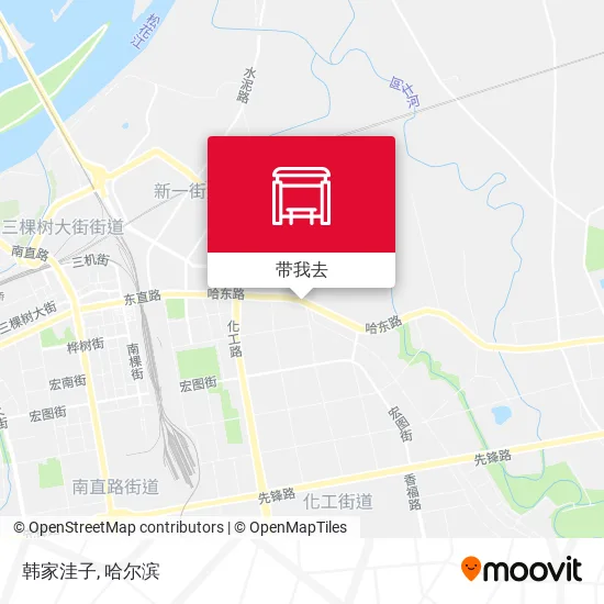 韩家洼子地图