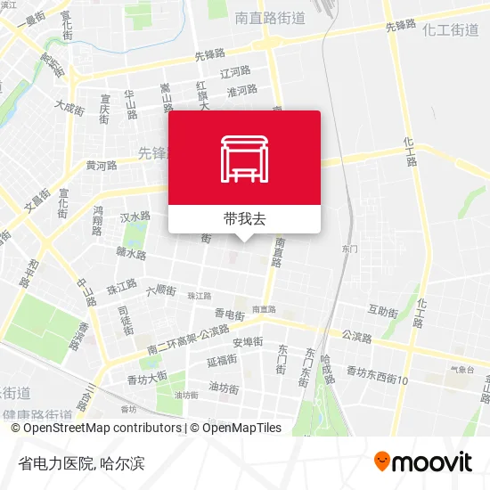 省电力医院地图