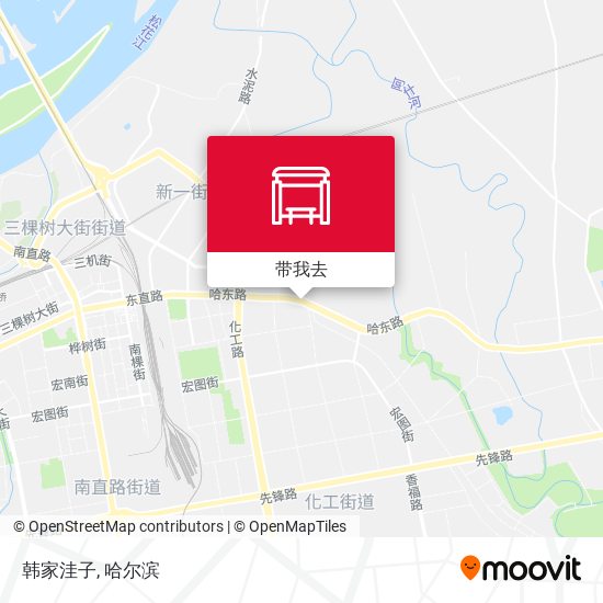 韩家洼子地图