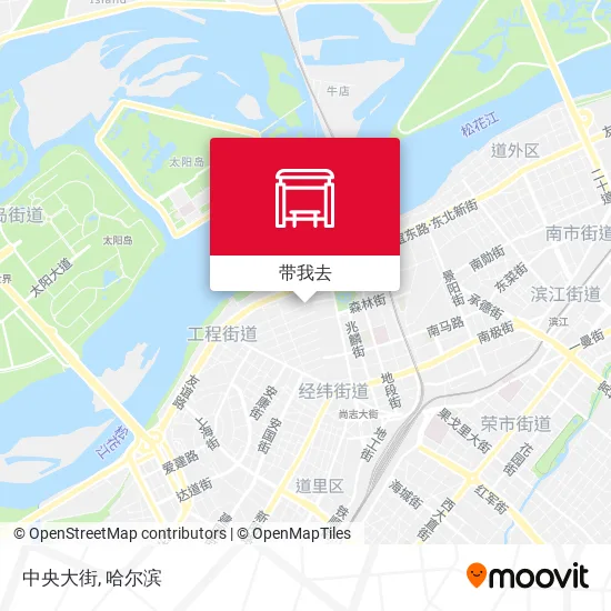 中央大街地图