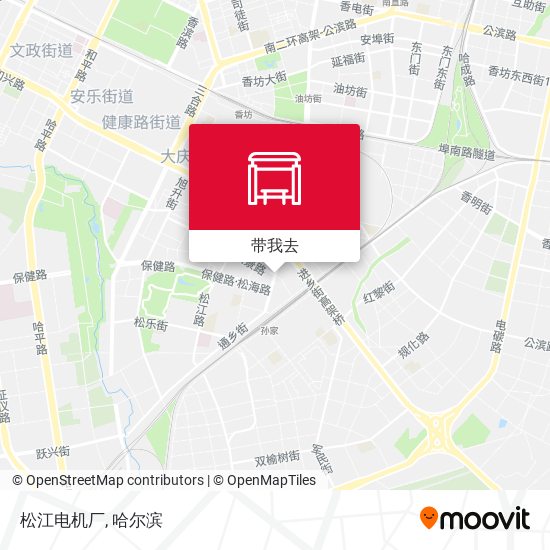 松江电机厂地图