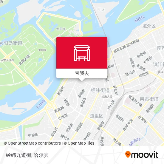 经纬九道街地图