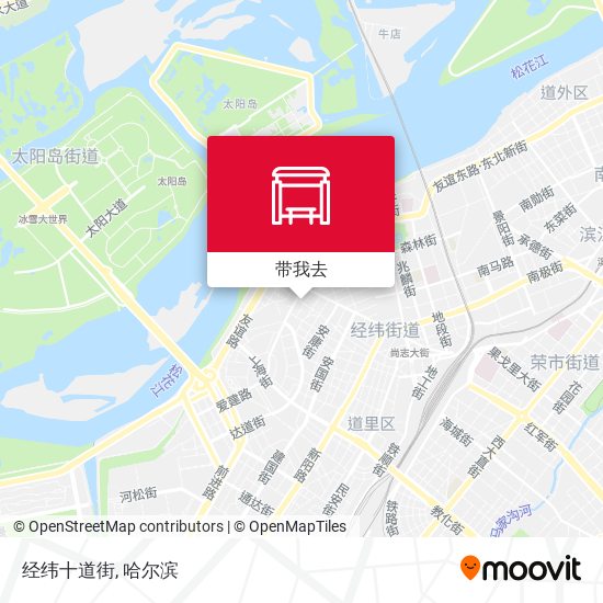 经纬十道街地图