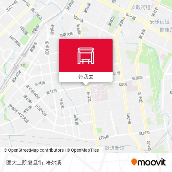 医大二院复旦街地图
