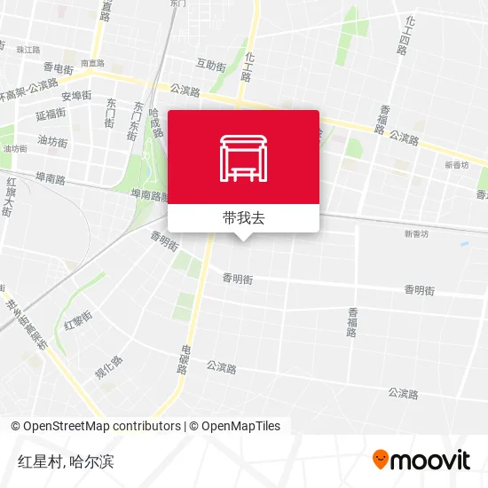 红星村地图