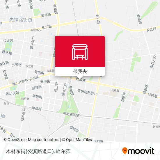 木材东街(公滨路道口)地图