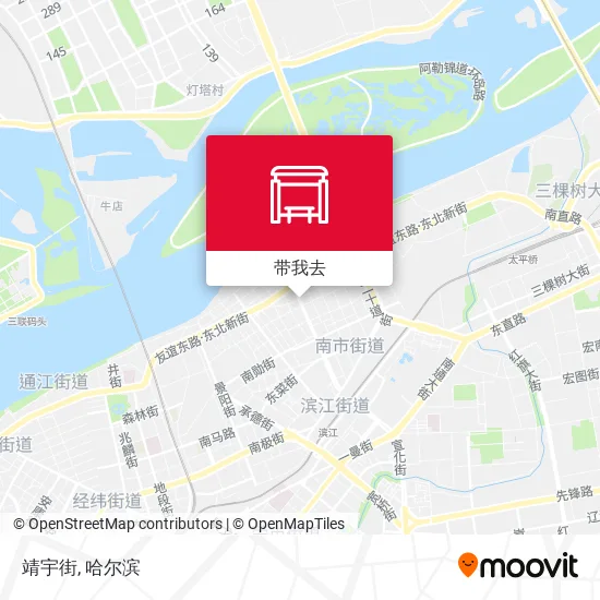 靖宇街地图