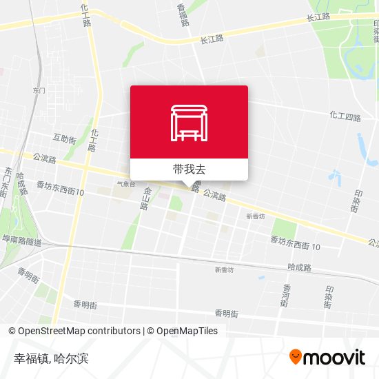 幸福镇地图