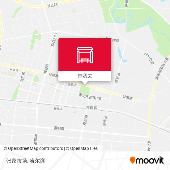 张家市场地图
