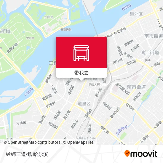 经纬三道街地图