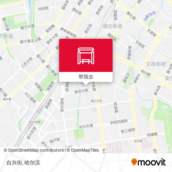 自兴街地图
