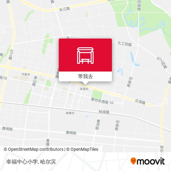 幸福中心小学地图