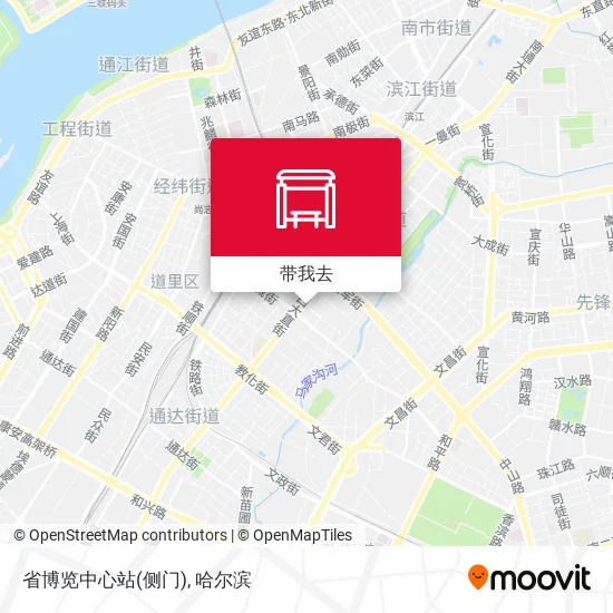 省博览中心站(侧门)地图