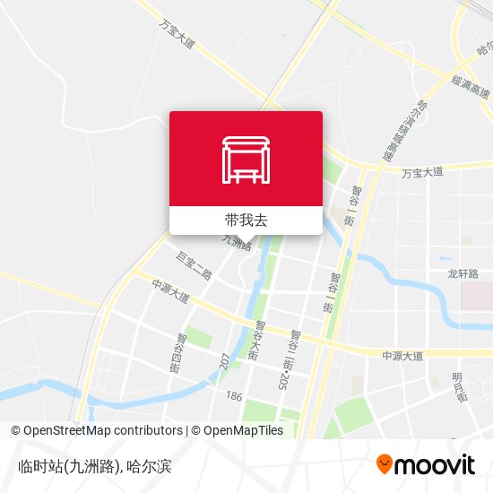 临时站(九洲路)地图