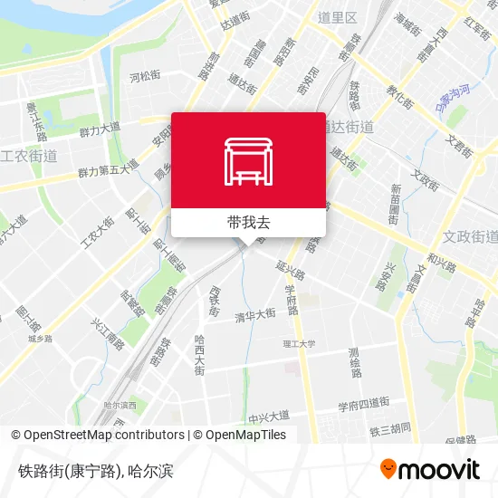 铁路街(康宁路)地图