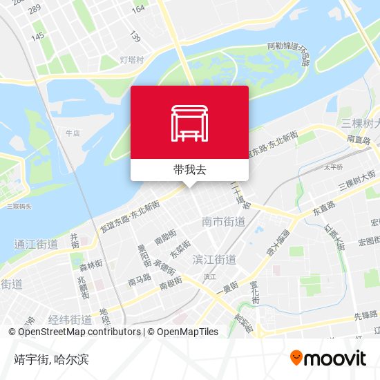 靖宇街地图