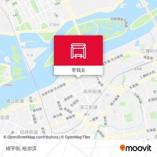 靖宇街地图