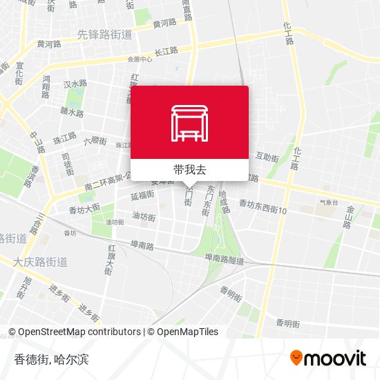 香德街地图