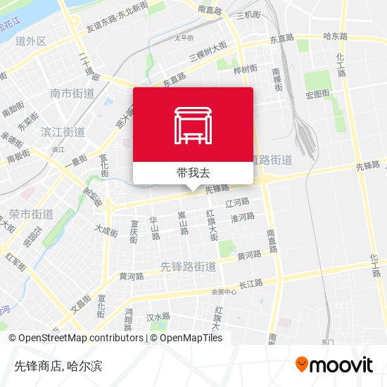 先锋商店地图