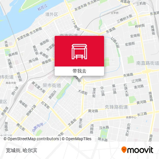 宽城街地图