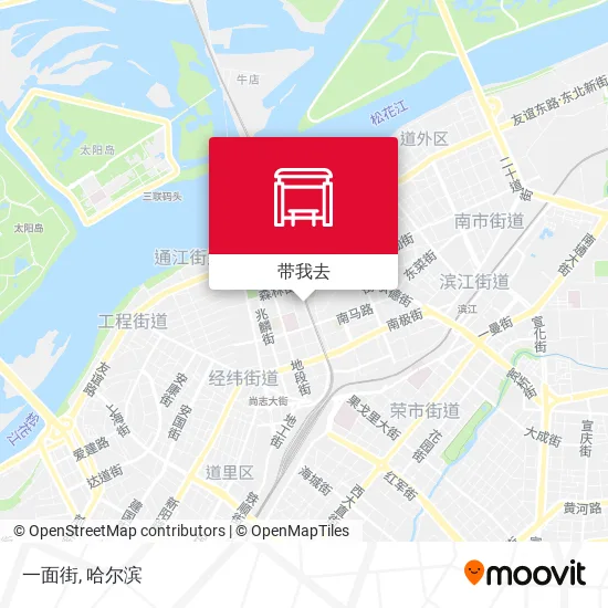 一面街地图