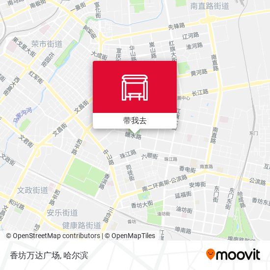 香坊万达广场地图