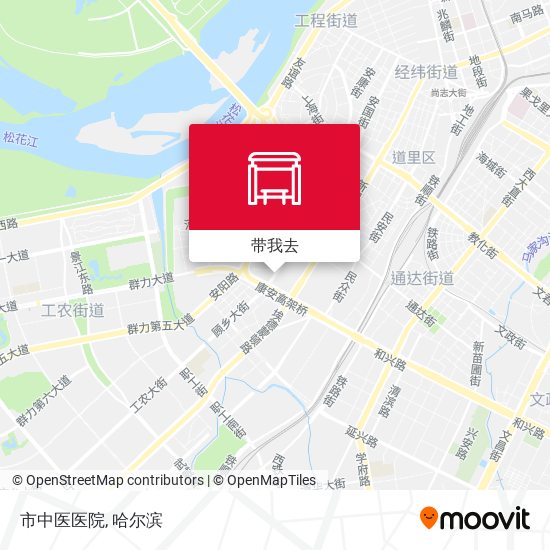 市中医医院地图