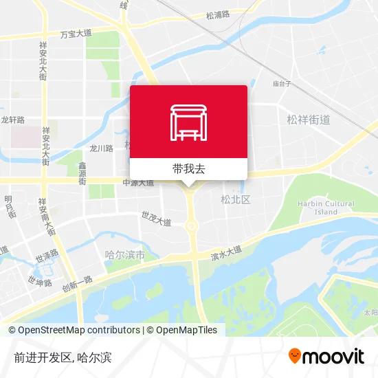 前进开发区地图