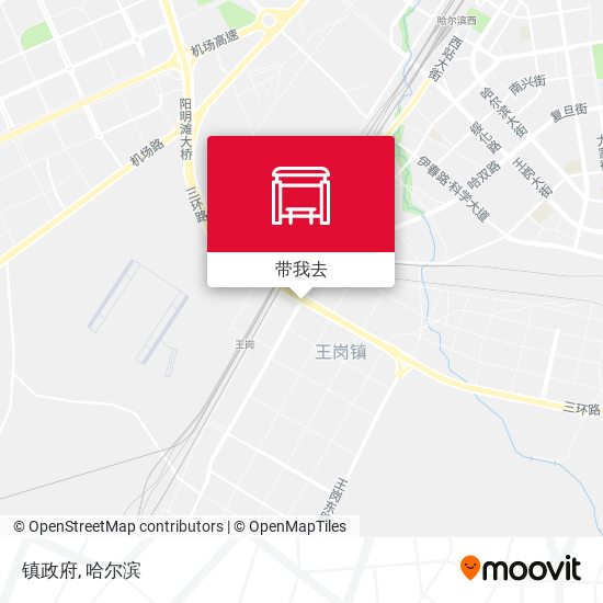 镇政府地图