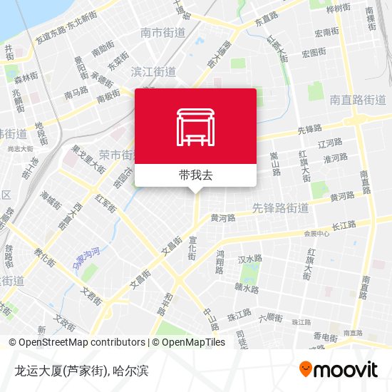 龙运大厦(芦家街)地图