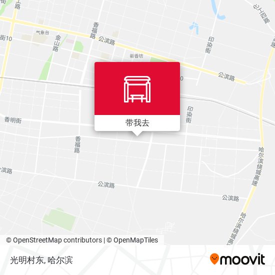 光明村东地图