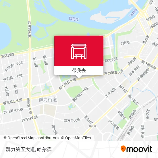 群力第五大道地图