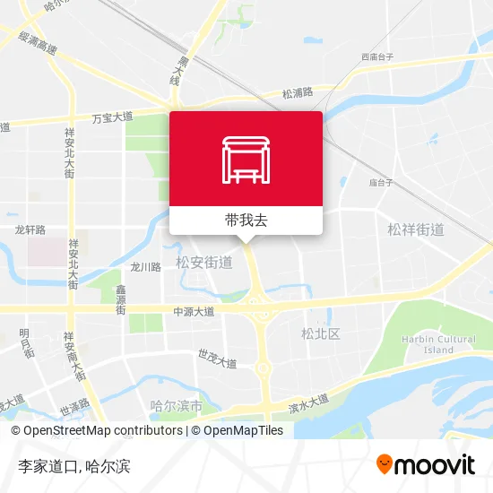 李家道口地图