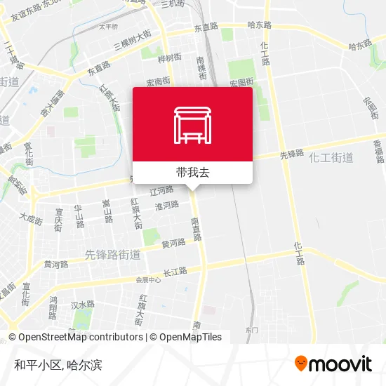 和平小区地图
