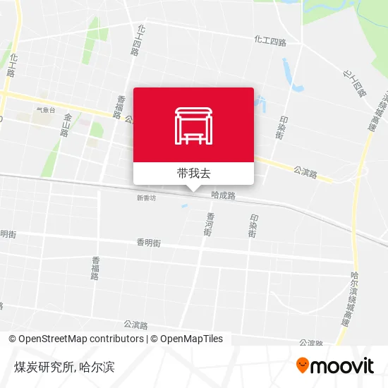 煤炭研究所地图
