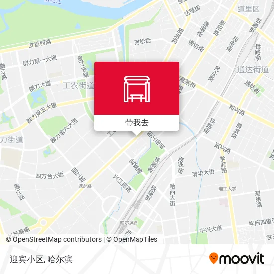 迎宾小区地图