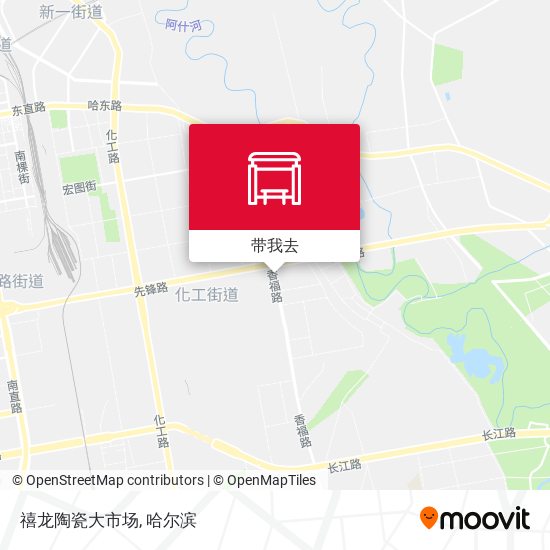 禧龙陶瓷大市场地图