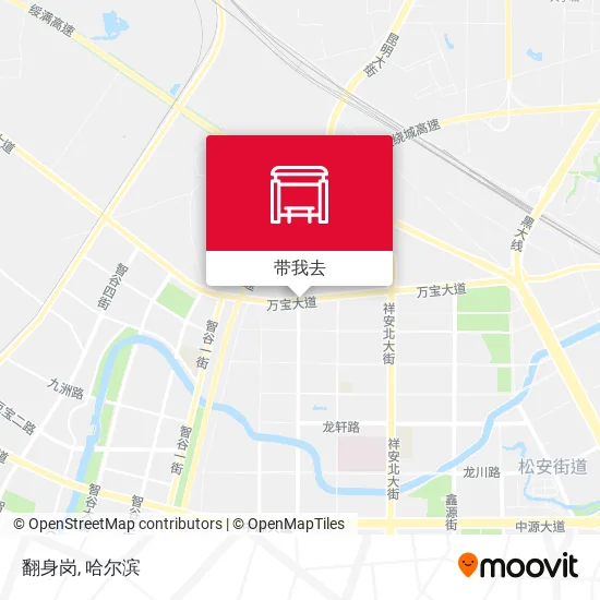 翻身岗地图
