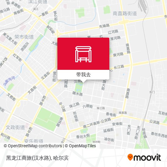黑龙江商旅(汉水路)地图
