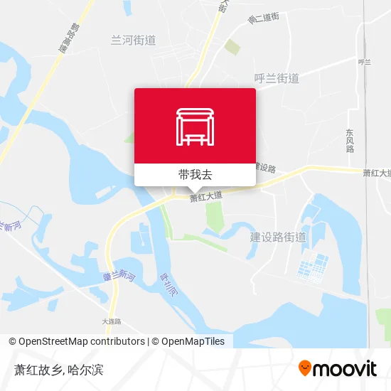萧红故乡地图