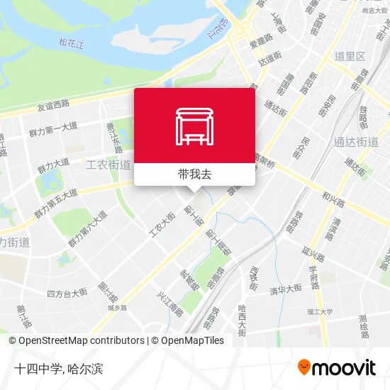 十四中学地图