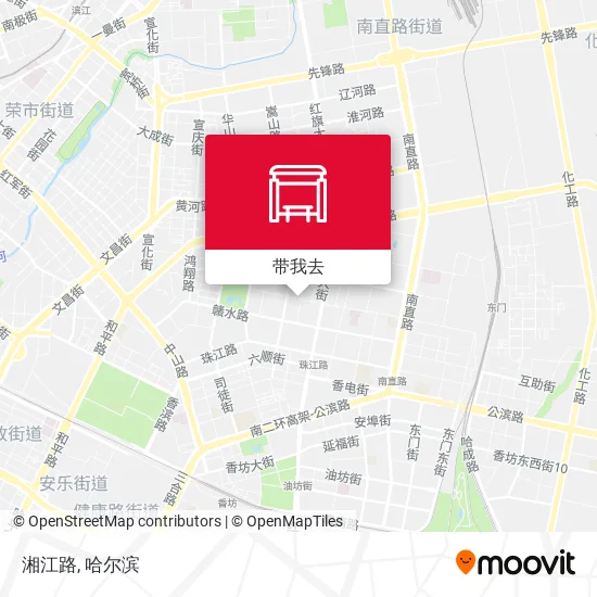 湘江路地图