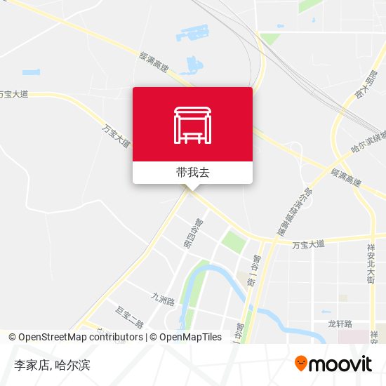 李家店地图