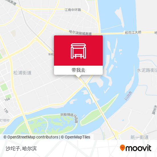 沙坨子地图
