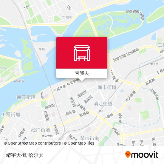 靖宇大街地图