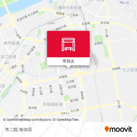 市二院地图